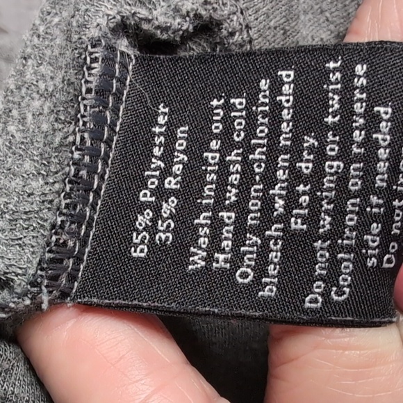 3X Rock & Republic bling wing design soft l/s gray sweatshirt-EUC - Picture 10 of 12